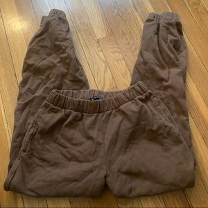 Brandy Melville Brown Rosa Sweats